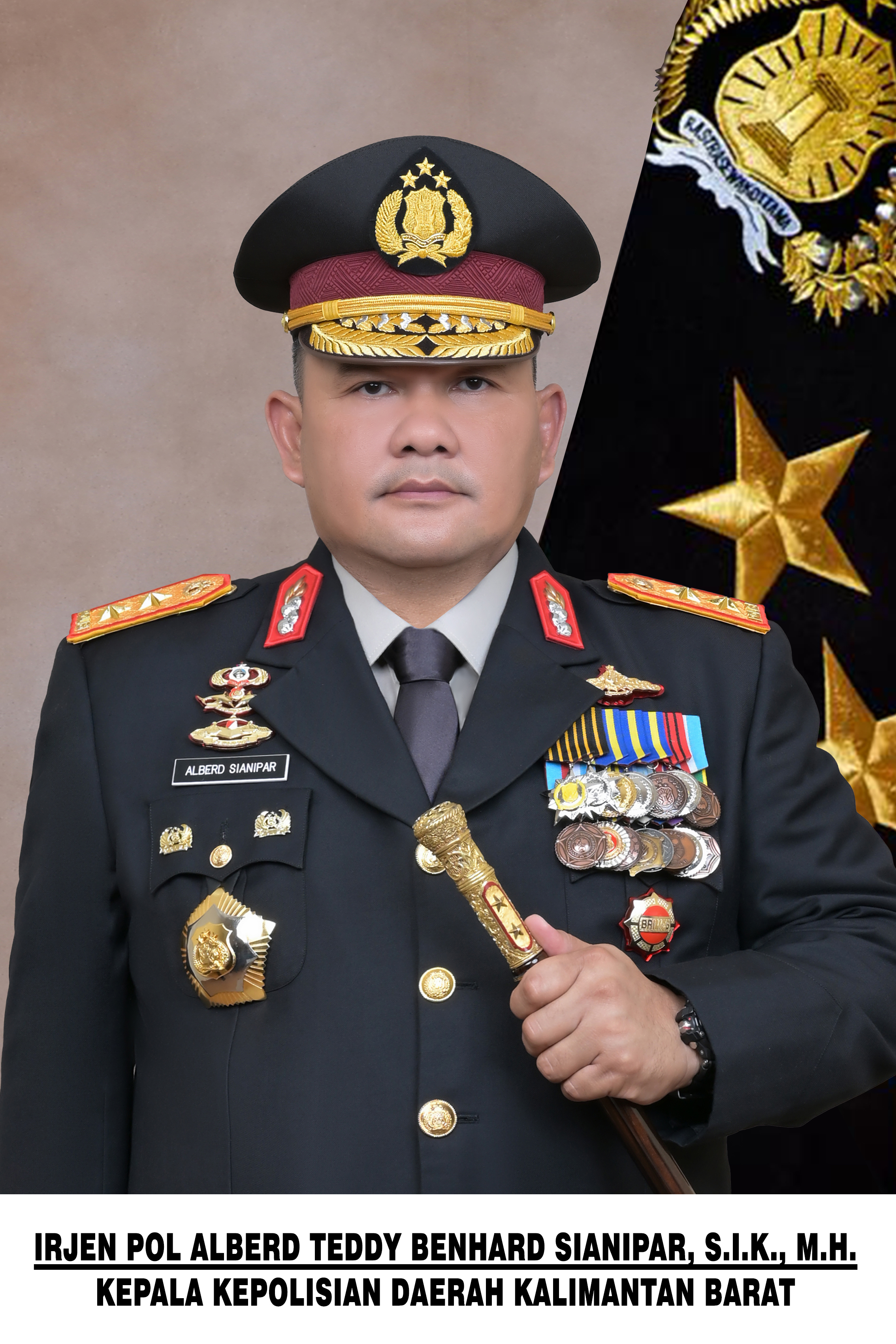 IRJEN POL ALBERD TEDDY BENHARD SIANIPAR, S.I.K., M.H.